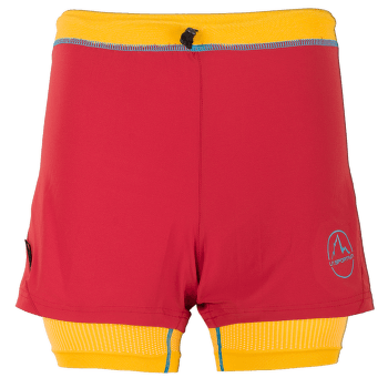Kraťasy La Sportiva Vibe Short Women Berry/Yellow