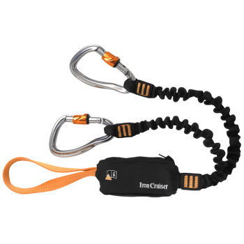 Ferratová brzda Black Diamond Iron Cruiser Via Ferrata (BD620112) Dark Slate