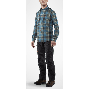 Košeľa dlhý rukáv Fjällräven Fjallglim Shirt Men Dawn Blue-Chalk White