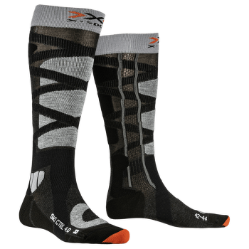 Podkolienky X-Bionic Ski Control 4.0 Men ANTHRACITE MELANGE/STONE GREY