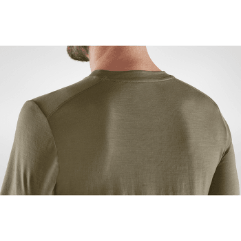 Tričko krátky rukáv Fjällräven Abisko Wool SS Men Light Olive