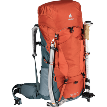 Batoh deuter Aircontact Lite 60 + 10 SL (3340621) paprika-teal