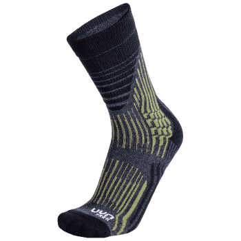 Ponožky UYN Trekking Wave Socks Men Grey Rock/Sage Green