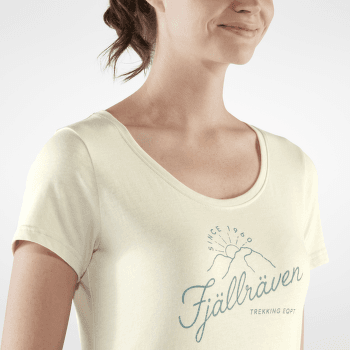 Tričko krátky rukáv Fjällräven Sunrise T-shirt Women Rowan Red-Melange