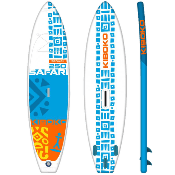 Paddleboard Kiboko Safari 250 WindSUP Modro - oranžová
