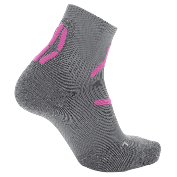 Ponožky UYN Trekking 2In Low Cut Lady Mid Grey/Pink
