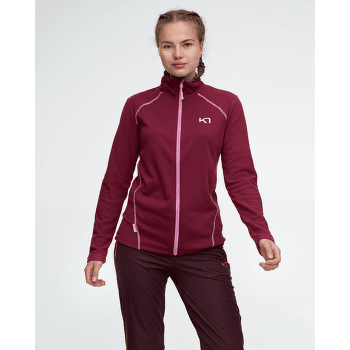 Mikina Kari Traa Kari F/Z Fleece PEACO/PEACOCK