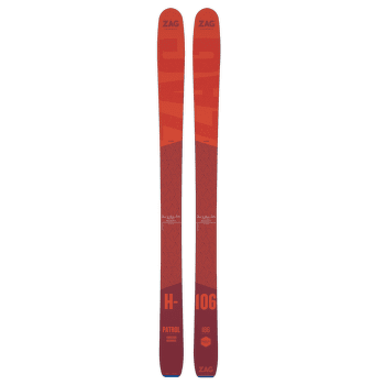 Lyže Zag Skis H106 RED/BURGUNDY