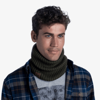 Nákrčník Buff Knitted Neckwarmer Norval Graphite NORVAL IRIS