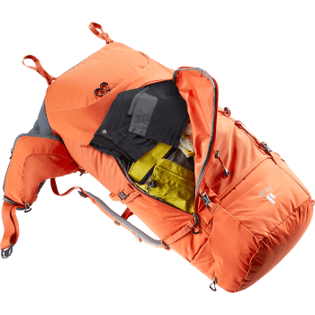 Batoh deuter Aircontact Core 65+10 SL paprika-graphite
