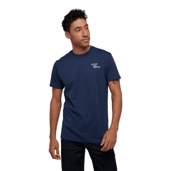 Tričko krátky rukáv Black Diamond Ski Mountaineering Tee Men Ink Blue