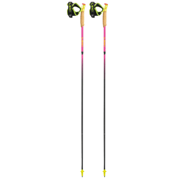 Palice Leki Ultratrail FX.One Superlite neonpink-neonyellow-naturalcarbon