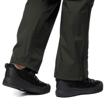 Nohavice Black Diamond Stormline Stretch Full Zip Rain Men Black
