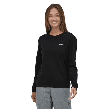 Tričko dlhý rukáv Patagonia Long-Sleeved P-6 Logo Women Fiber White