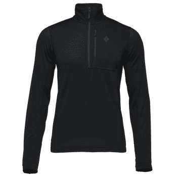 Mikina Black Diamond Coefficient LT Quarter Zip Men Black