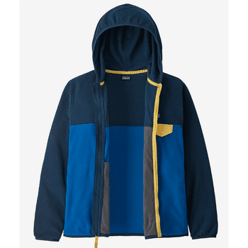 Mikina Patagonia Micro D Snap-T Jacket Boys Belay Blue