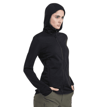 Mikina Icebreaker Merino 260 Quantum IV LS Zip Hoodie Women BITTERSWEET