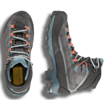 Topánky La Sportiva Aequilibrium Hike Women GTX Carbon/Everglade_G00E33