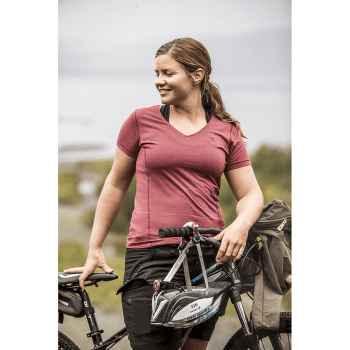Tričko krátky rukáv Fjällräven Abisko Cool T-Shirt Women Indigo Blue