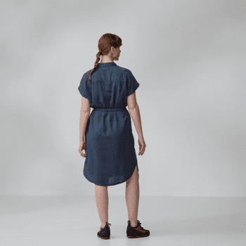 Šaty Fjällräven Övik Hemp Dress Women Mountain Blue
