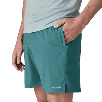 Kraťasy Patagonia Multi Trails Shorts Men Sand Waves: Caper Green
