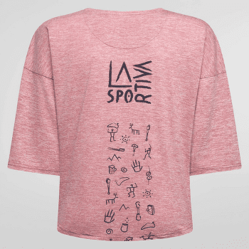 Tričko krátky rukáv La Sportiva CAVE PAINT T-SHIRT Women Rosebay