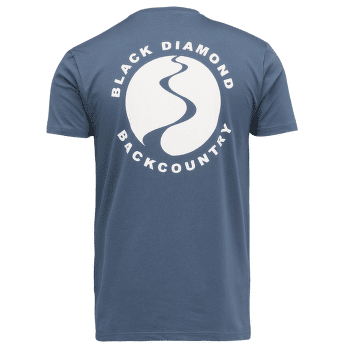 Tričko krátky rukáv Black Diamond BD Backcountry Stamp SS Tee Men Midnight Blue
