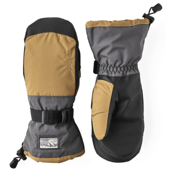 Rukavice Hestra Gauntlet Sr Mitt Dark sand/Graphite