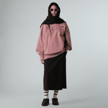 Mikina The North Face FLOWER DOME RELAXED HD SWEATSHIRT-GPH NOSTALGIA ROSE