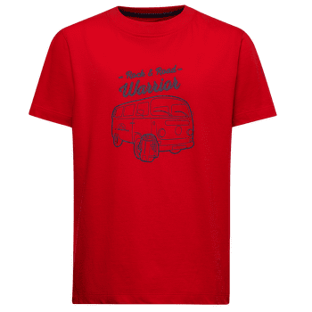 Tričko krátky rukáv La Sportiva VAN T-SHIRT Kids Mountain Red/Night Sky