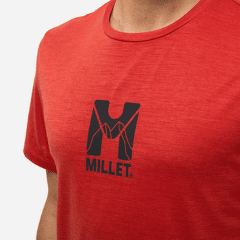Tričko krátky rukáv Millet UBIC WOOL TS SS Men CORONET BLUE