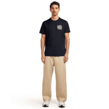 Tričko krátky rukáv Icebreaker Merino 150 Tech Lite SS Tee Evolving Layers Men Midnight Navy