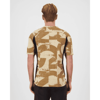 Tričko krátky rukáv Mons Royale Diversion Merino Bike Jersey Short Sleeve Men MR Grunge/Black