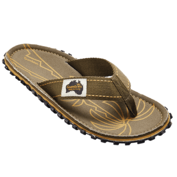 Žabky Gumbies Gumbies Palm Leaf Khaki Palm Leaf Khaki