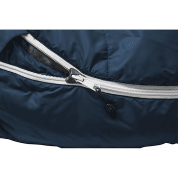 Spacák Grüezi bag DownWool Summer Light 2.0 Blue Ashes