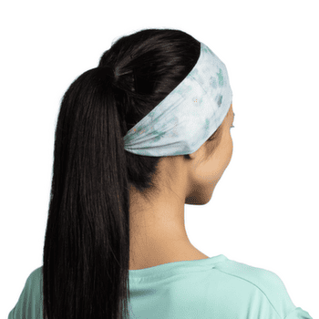 Čelenka Buff COOLNET UV ELLIPSE HEADBAND LUAD SEAGROVE GREEN
