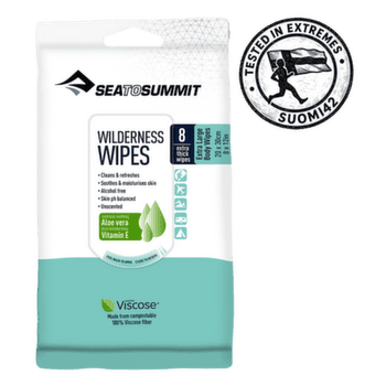 Hygiena Sea to Summit Wilderness Wipes XL - 8 pack
