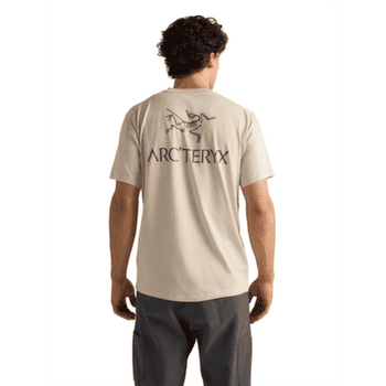 Tričko krátky rukáv Arcteryx Kragg SL Cotton Bird Word SS Men Sea Salt / Mongoose