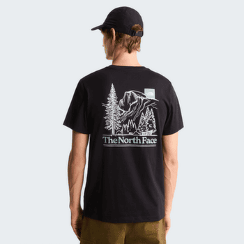 Tričko krátky rukáv The North Face MONTE REGULAR SHORT SLEEVE TEE-GRAPHIC MEN TNF BLACK
