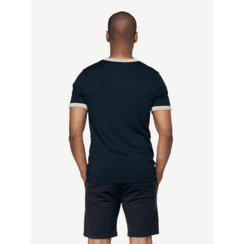 Tričko krátky rukáv Devold Archive Ringer Tee 284C INK/OFFWHITE