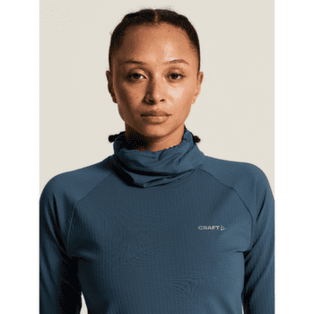 Tričko dlhý rukáv Craft Gain Thermal Funnelneck Women DK FIG