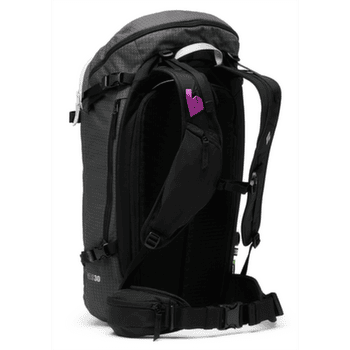 Batoh Black Diamond HELIO 30 BACKPACK Carbon_0003