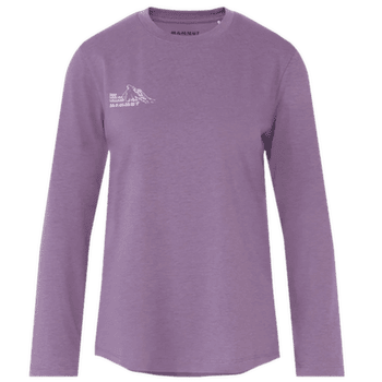 Tričko dlhý rukáv Mammut Mountain Longsleeve T-Shirt Women Bluemlisalphorn paloja