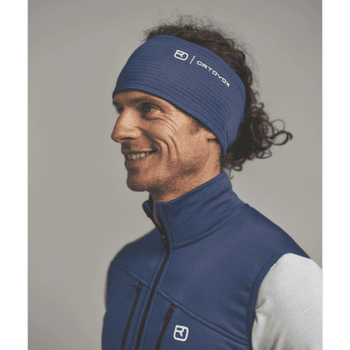 Čelenka Ortovox FLEECE GRID HEADBAND 63401 green acid