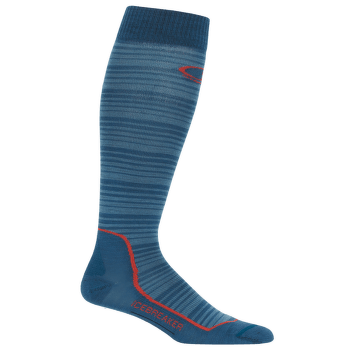 Podkolienky Icebreaker Ski+ Ultra Light OTC Horizons Men (103943) PRUSSIAN BLUE/GRANITE BLUE/HORIZONS