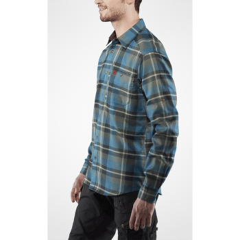 Košeľa dlhý rukáv Fjällräven Fjallglim Shirt Men Dawn Blue-Chalk White