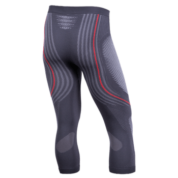 Legíny 3/4 UYN Evolutyon UW Pants Medium Men Charcoal/White/Red