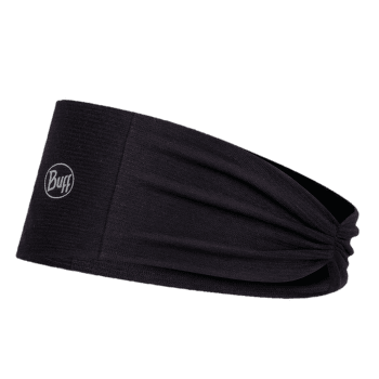 Čelenka Buff CoolNet UV+® Tapered Headband SOLID BLACK