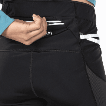 Legíny 3/4 La Sportiva TRIUMPH TIGHT 3/4 Women Black/Hibiscus