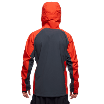 Bunda Black Diamond Dawn Patrol Hybrid Shell Men Kingfisher-White-Black
